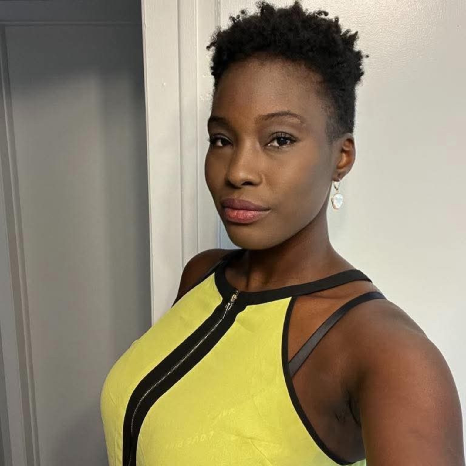 Beauty portrait of Aissata Sow